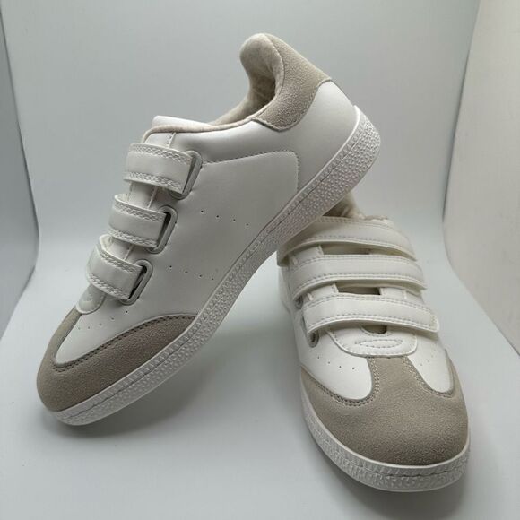 CUSHIONAIRE Women's Sneaker +Comfort Foam 6.5 WHITE/GRAY - Picture 7 of 7